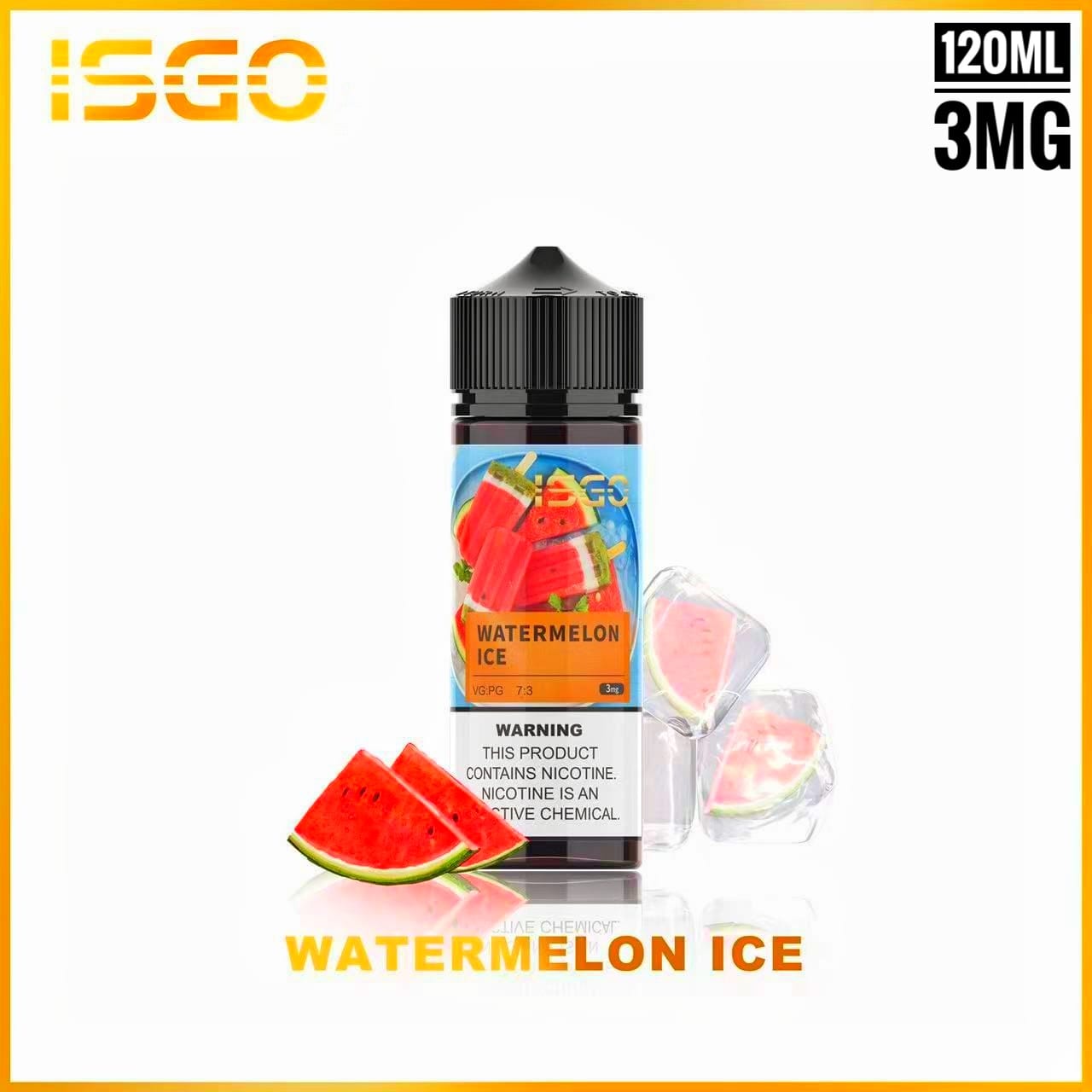 ISGO 120ML E LIQUID 3MG Series|