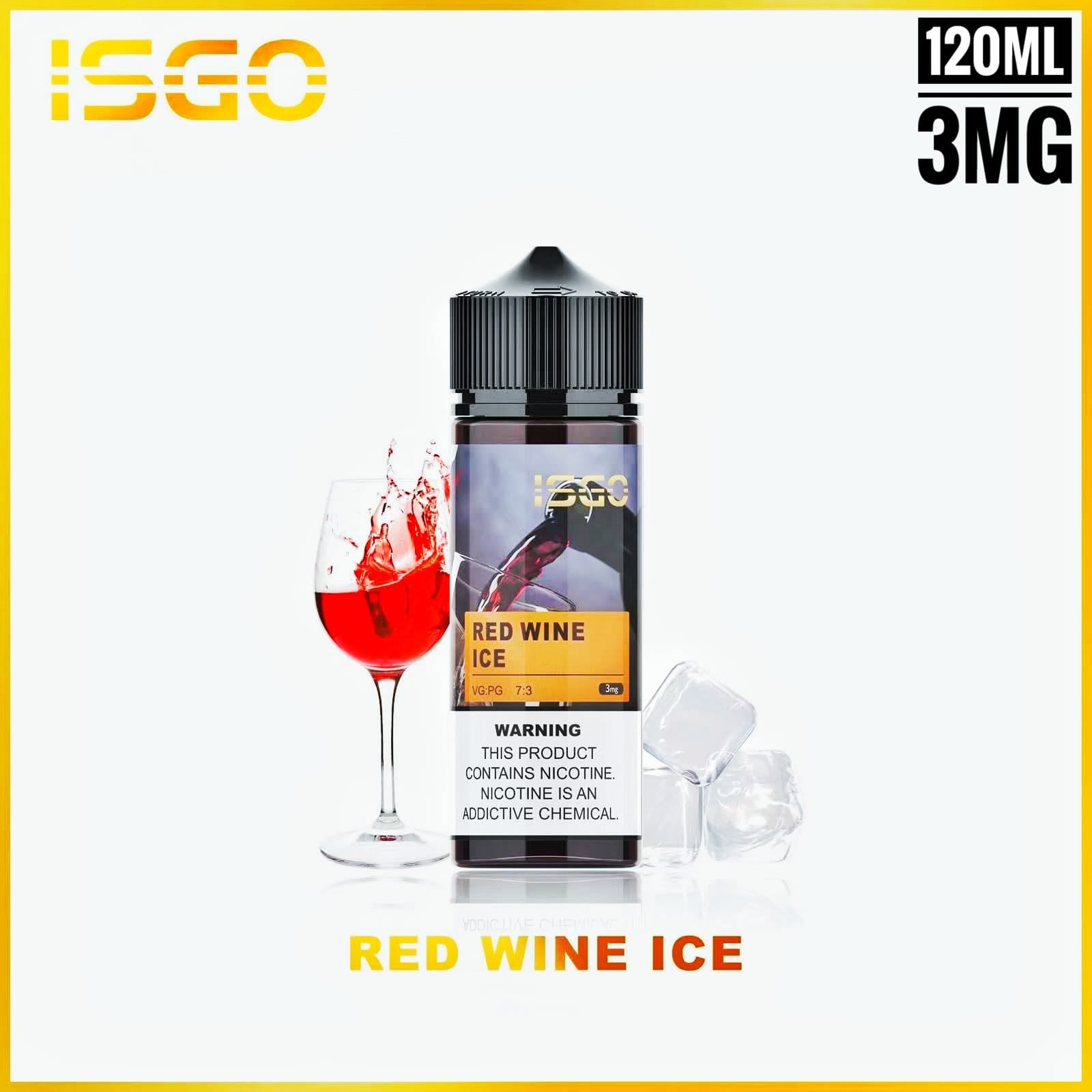 ISGO 120ML E LIQUID 3MG Series|