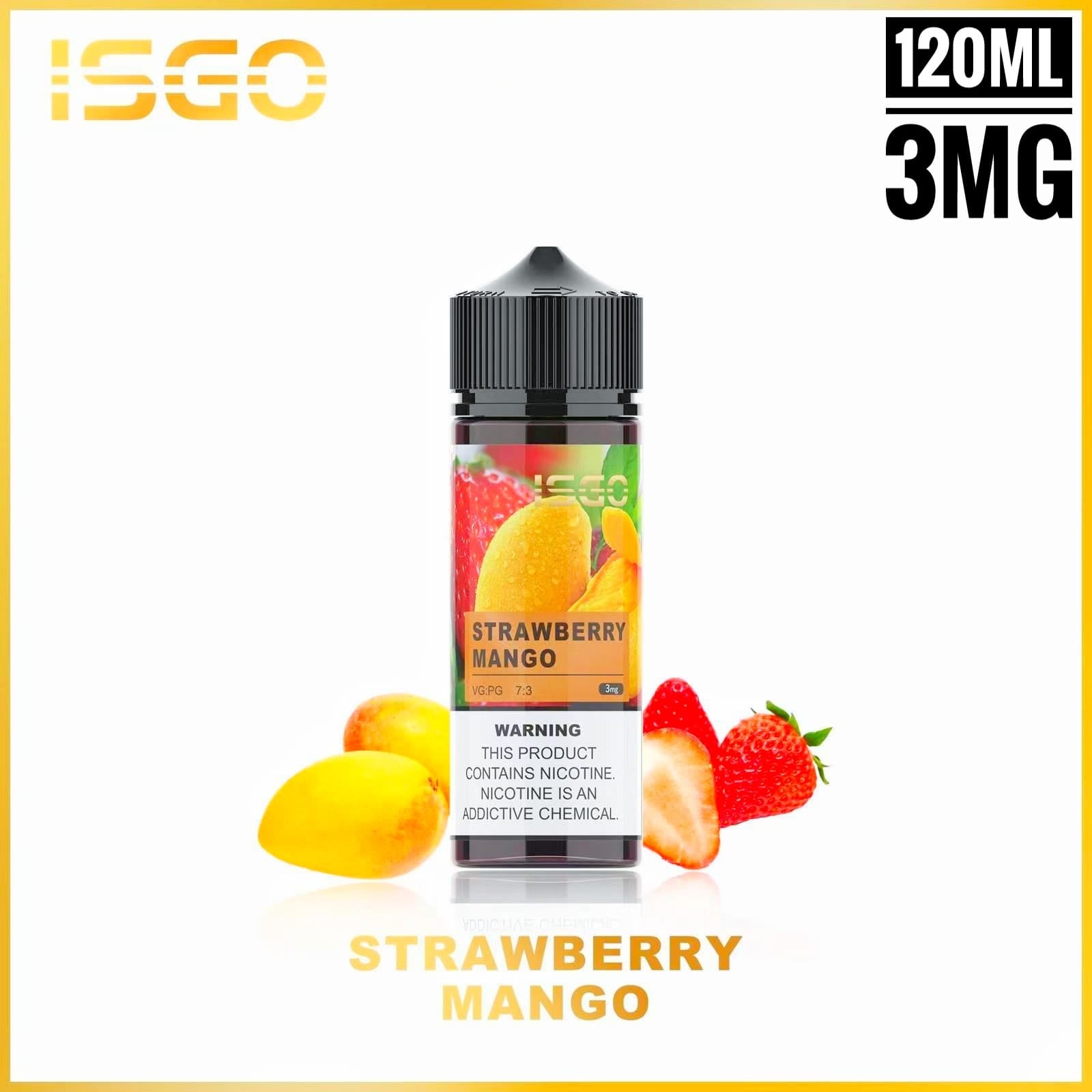 ISGO 120ML E LIQUID 3MG Series|