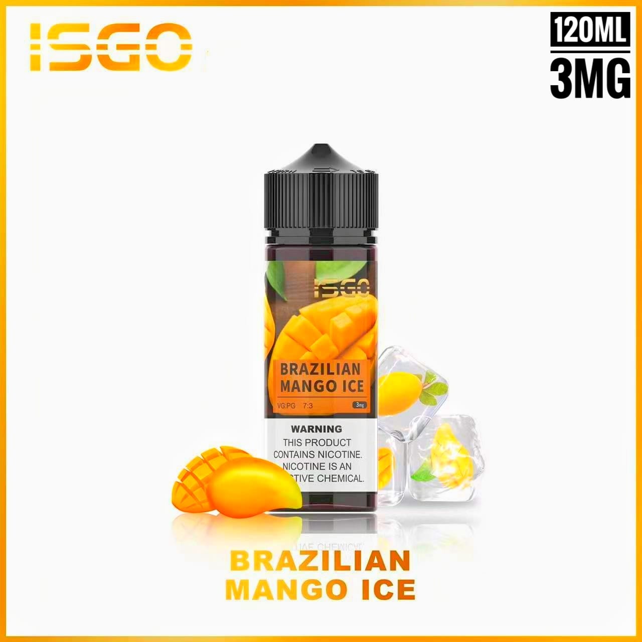 ISGO 120ML E LIQUID 3MG Series|