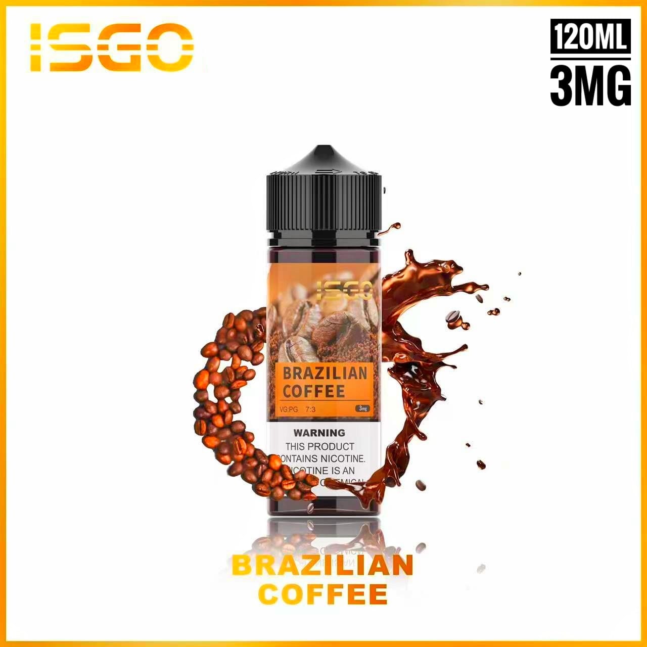 ISGO 120ML E LIQUID 3MG Series|