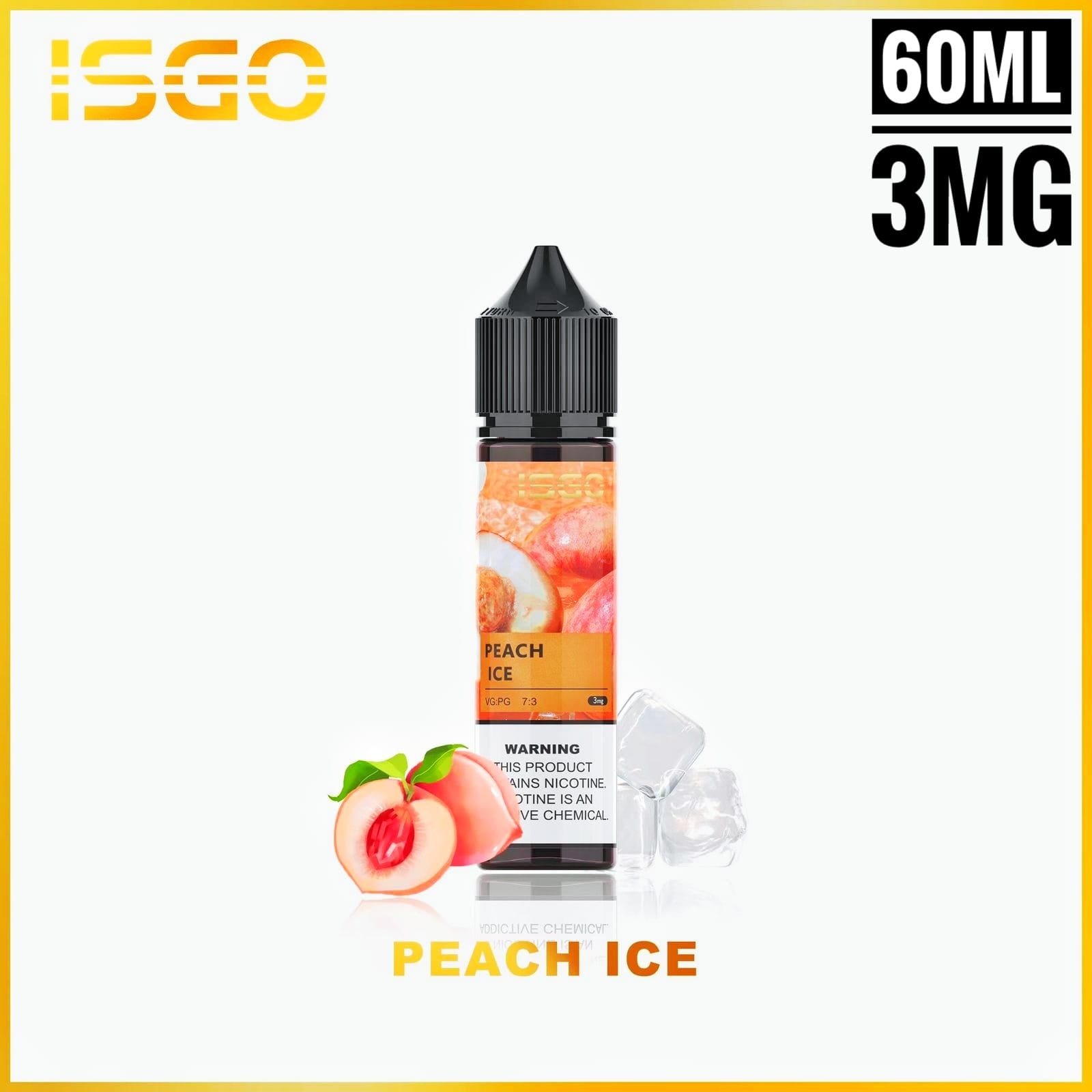 ISGO 60ML E-LIQUID 3MG/6MG Series|