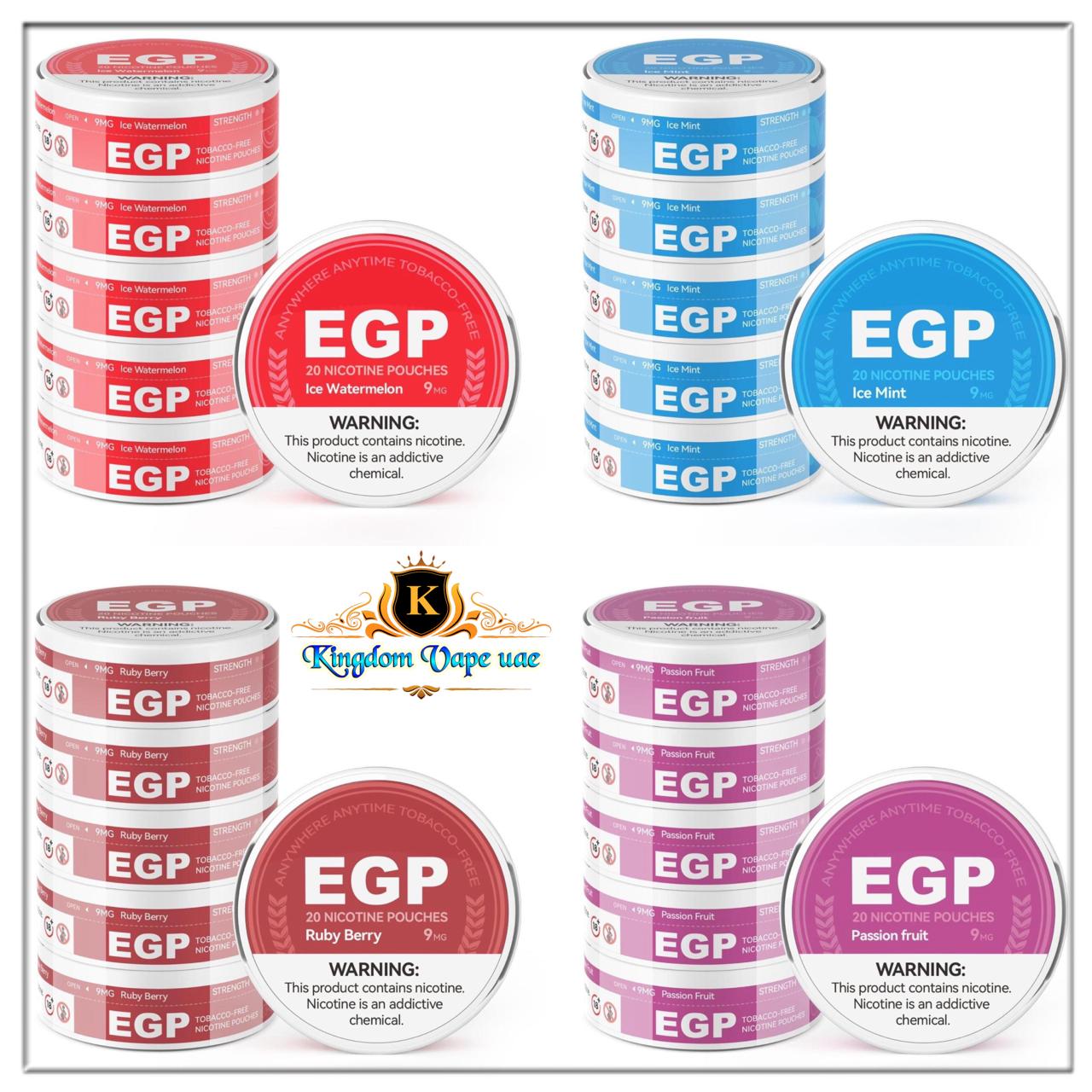 Buy EGP Nicotine Pouches