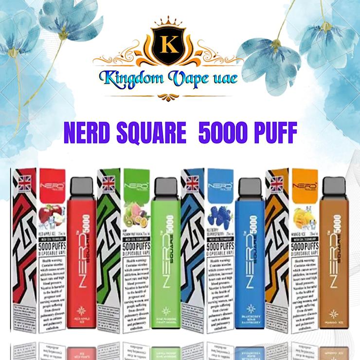 NERD™ SQUARE 5000 PUFFS (2% Nicotine)