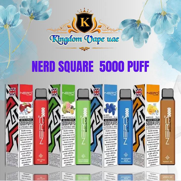 NERD™ SQUARE 5000 PUFFS (2% Nicotine)