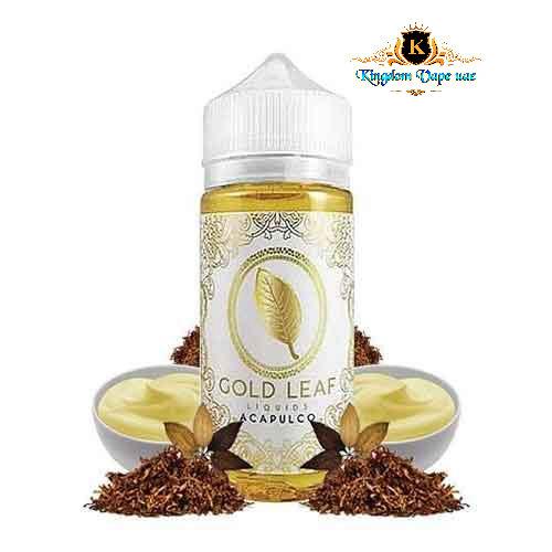 Gold leaf 100ml E-Liquid 3mg Nicotine Level