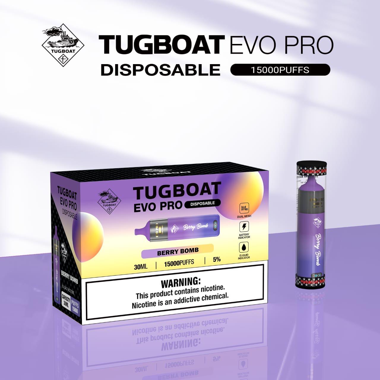 Tugboat Evo Pro 15000 Puffs In UAE