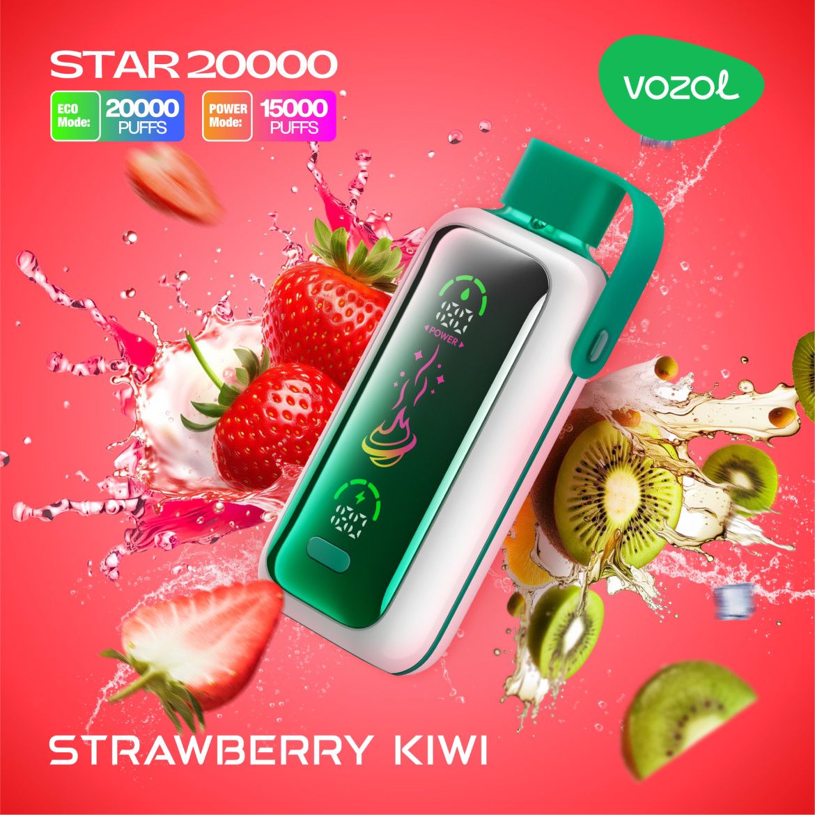 Vozol Star 20000 Puffs Disposable Vape With Led Screen|Dubai