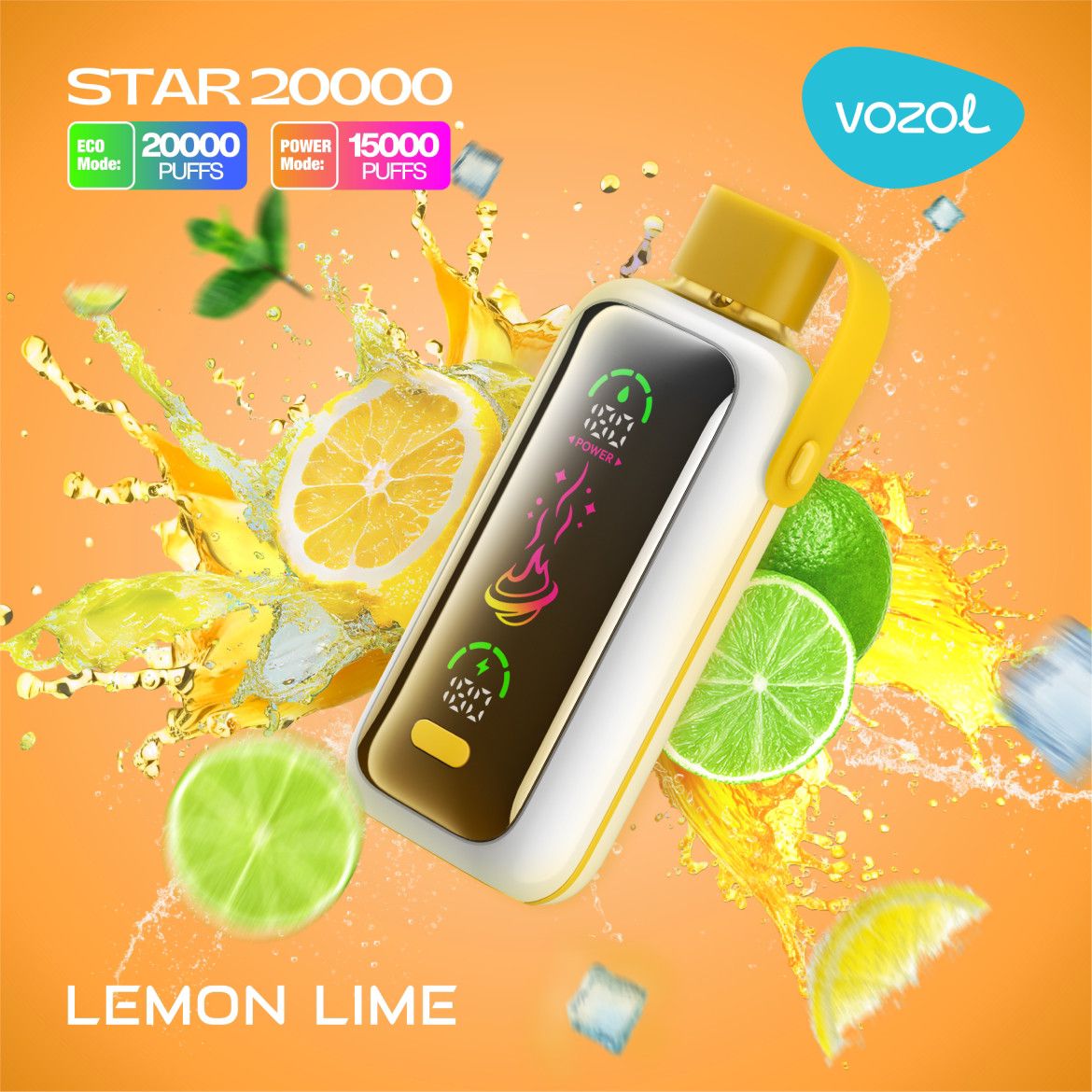 Vozol Star 20000 Puffs Disposable Vape With Led Screen|Dubai