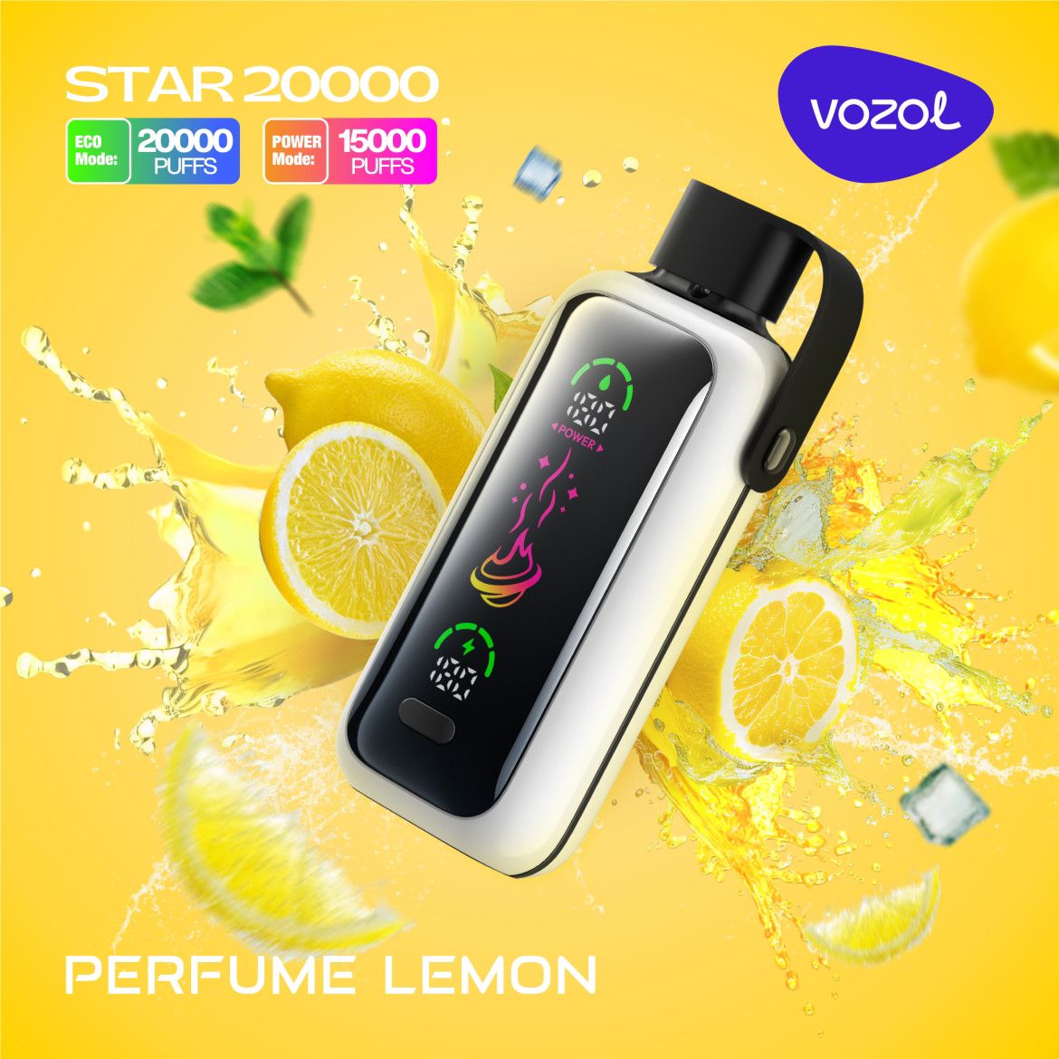 Vozol Star 20000 Puffs Disposable Vape With Led Screen|Dubai