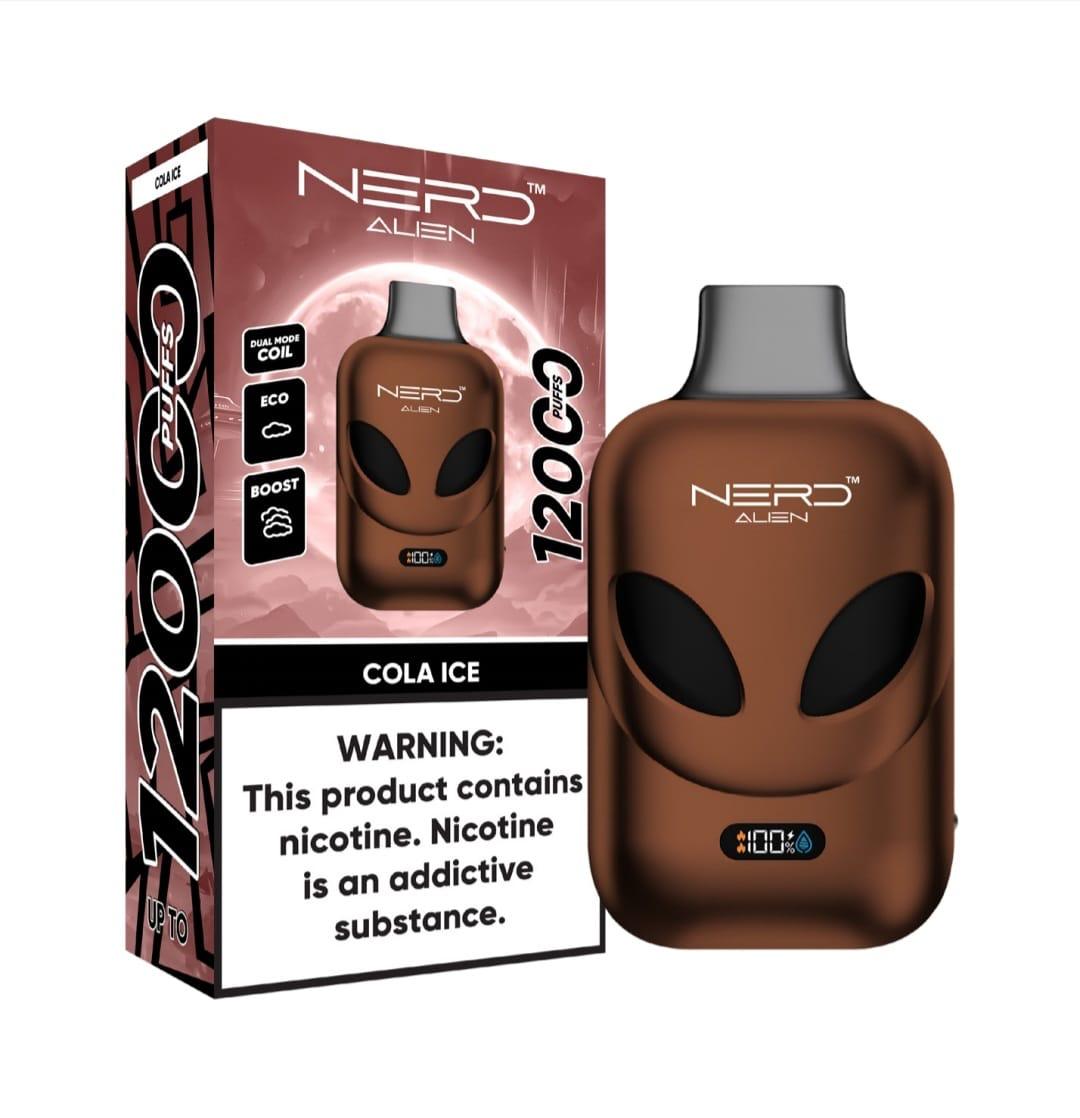 NERD Alien 12000 Puffs Disposable Vape Kit