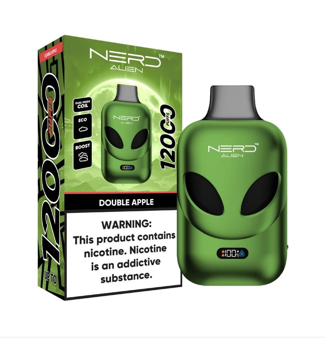 NERD Alien 12000 Puffs Disposable Vape Kit