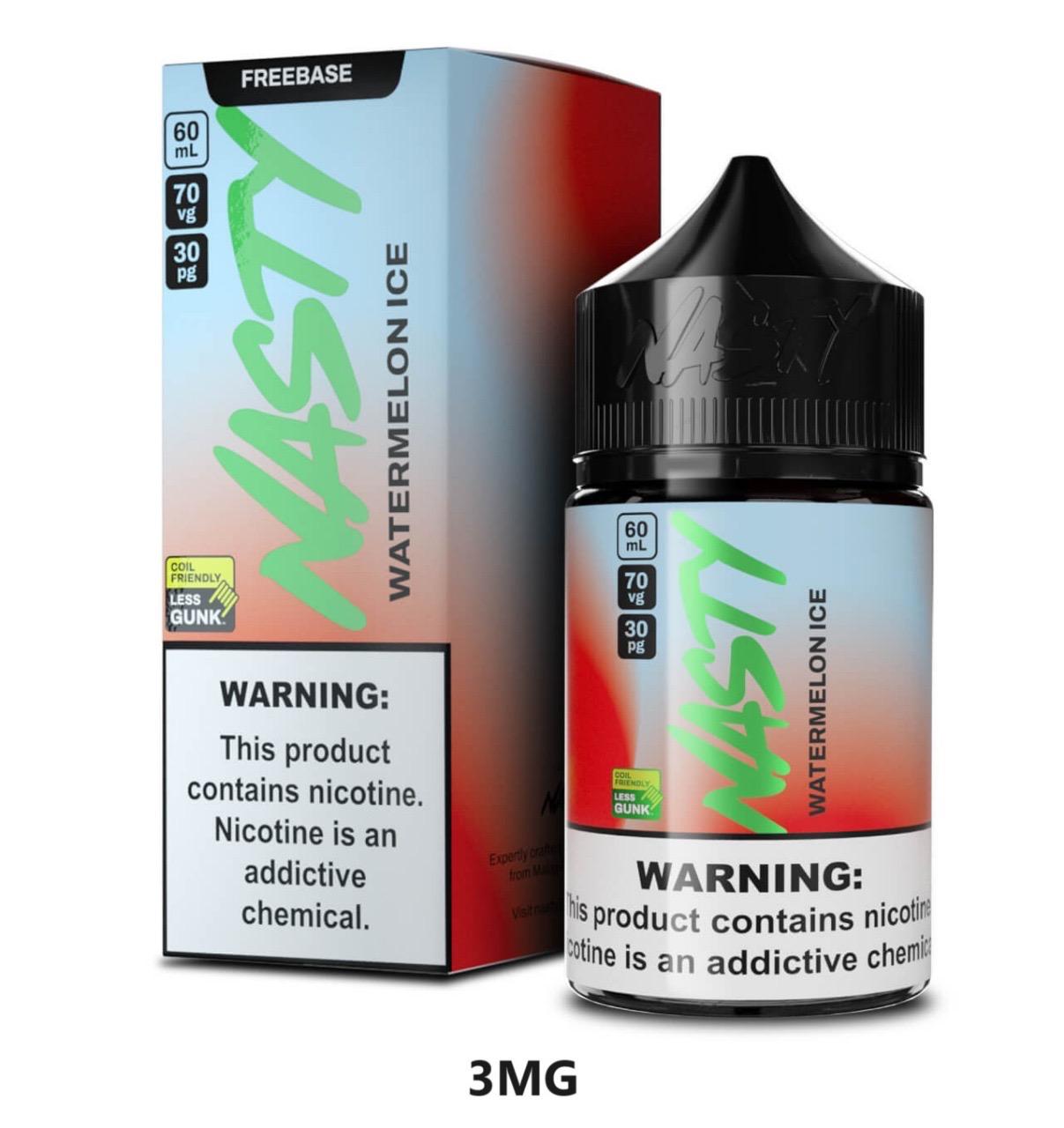 NASTY 60ML E-LIQUID 3mg/6mg NICOTINE  In DUBAI|Vape UAE