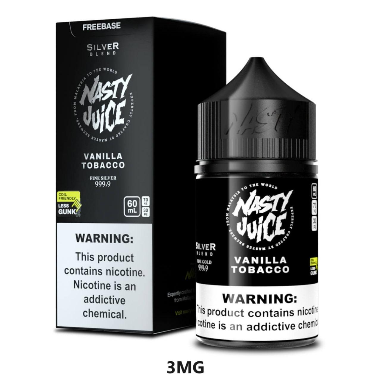 NASTY 60ML E-LIQUID 3mg/6mg NICOTINE  In DUBAI|Vape UAE