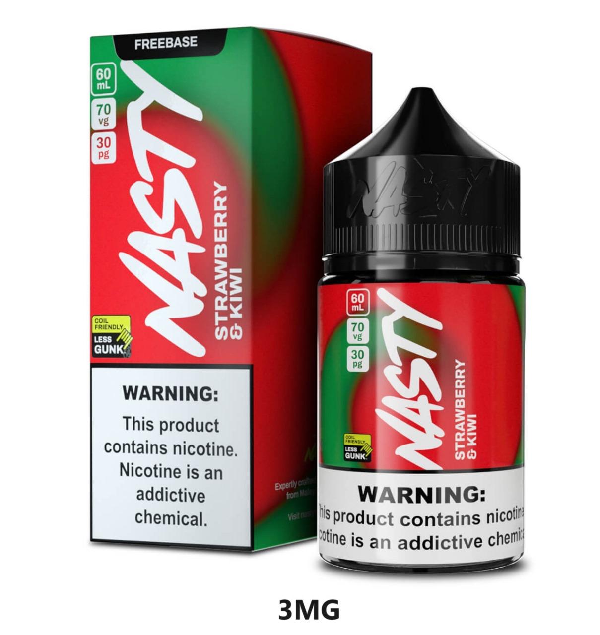 NASTY 60ML E-LIQUID 3mg/6mg NICOTINE  In DUBAI|Vape UAE