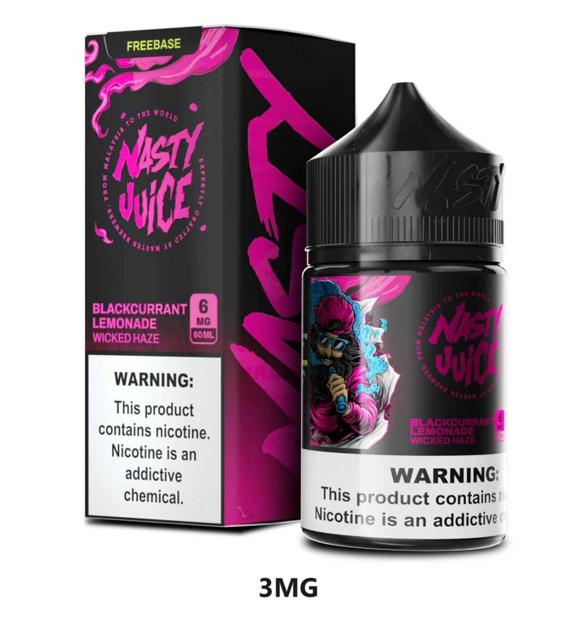 NASTY 60ML E-LIQUID 3mg/6mg NICOTINE  In DUBAI|Vape UAE