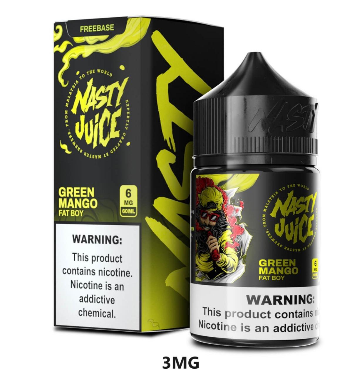 NASTY 60ML E-LIQUID 3mg/6mg NICOTINE  In DUBAI|Vape UAE