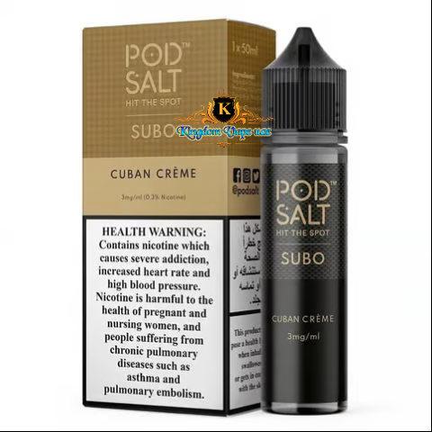 POD SALT SUBO 3MG/50ML All Series In UAE|