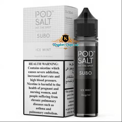 POD SALT SUBO 3MG/50ML All Series In UAE|