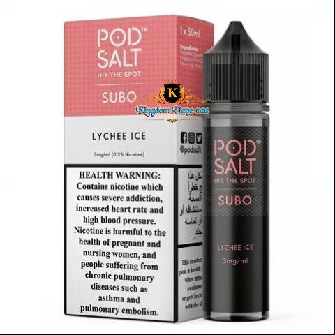 POD SALT SUBO 3MG/50ML All Series In UAE|