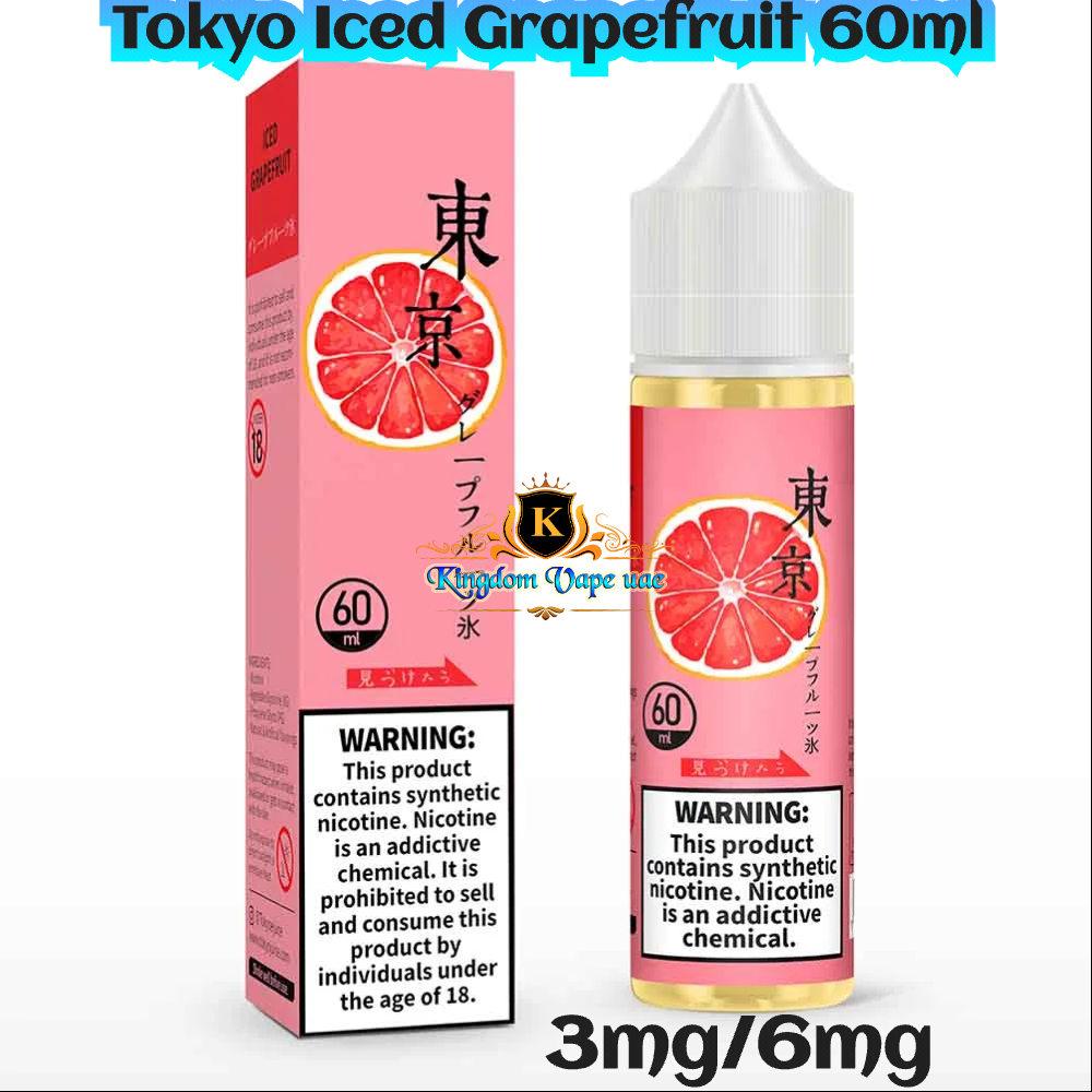 Tokyo E-Liquid 60ml 3mg/6mg Nicotine In Dubai