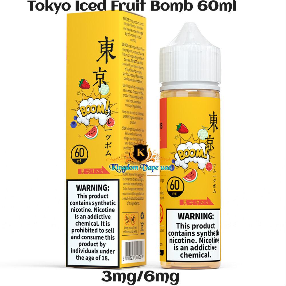 Tokyo E-Liquid 60ml 3mg/6mg Nicotine In Dubai