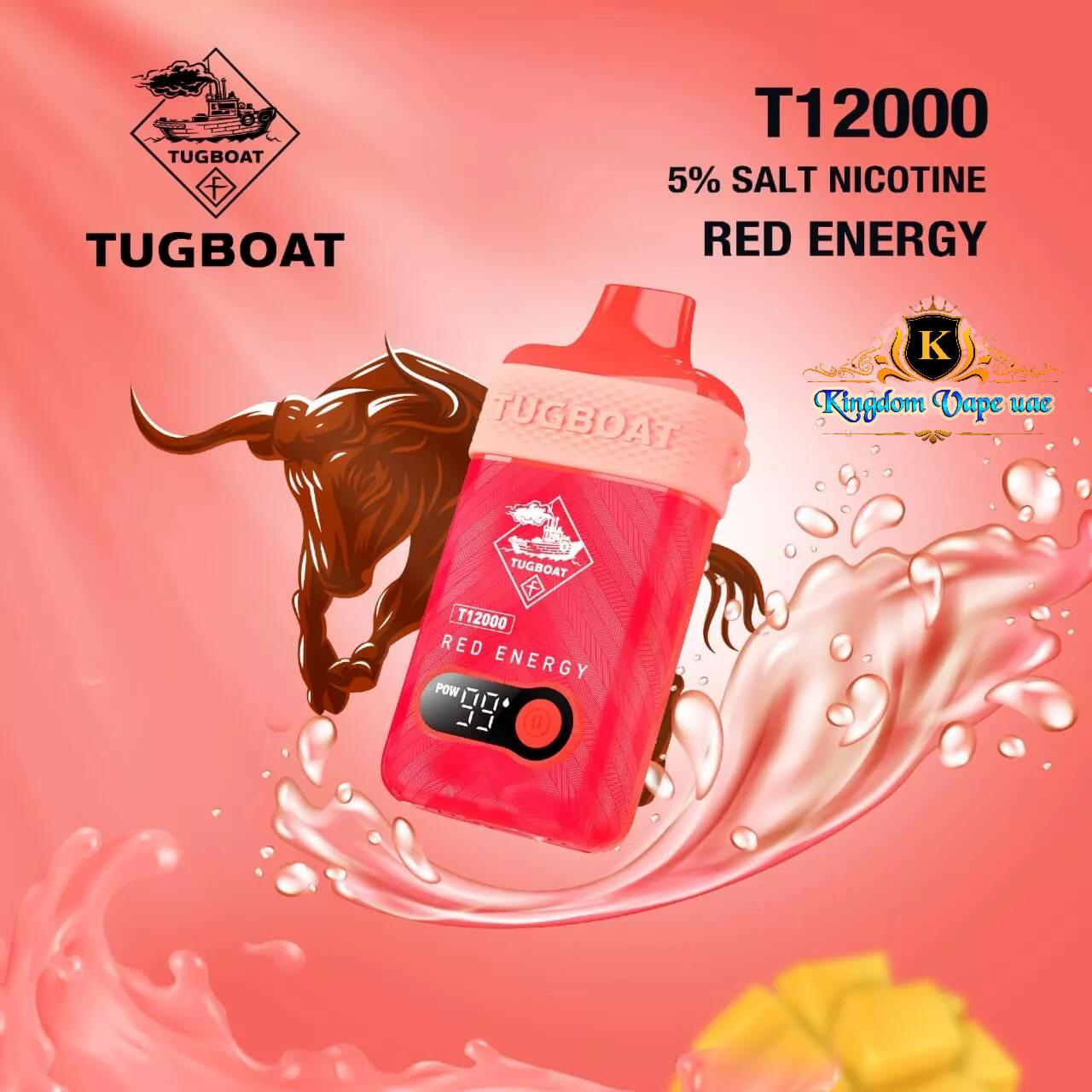 Tugboat T12000 Puffs Disposable Vape By Tugboat|Online Shop Dubai