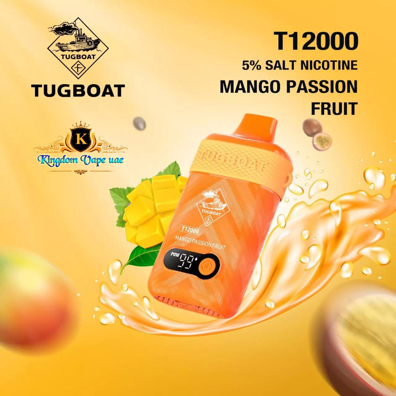 Tugboat T12000 Puffs Disposable Vape By Tugboat|Online Shop Dubai