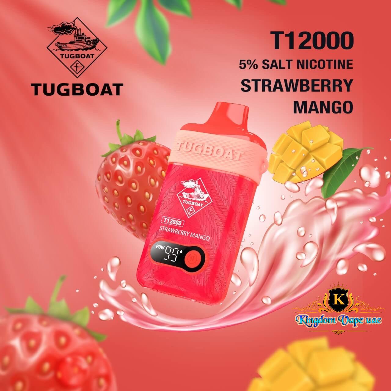 Tugboat T12000 Puffs Disposable Vape By Tugboat|Online Shop Dubai