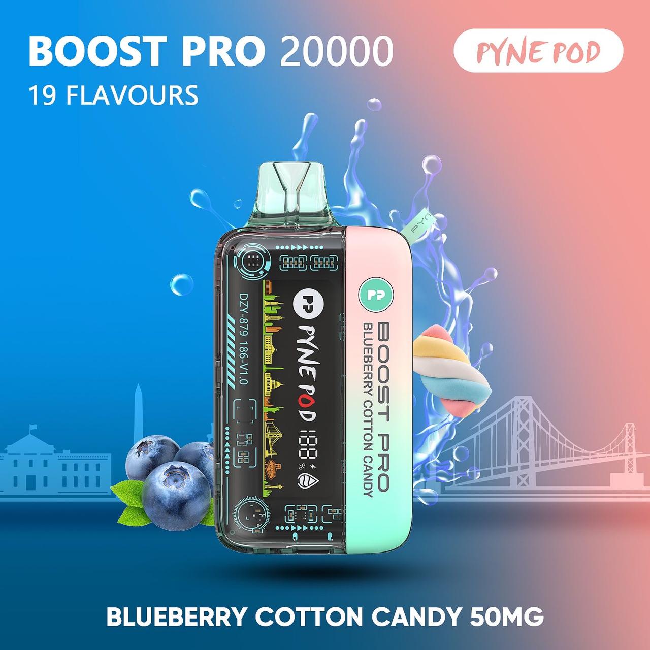 Pyne Pod Boost Pro 20000 Puffs By Pyne Brand Dubai