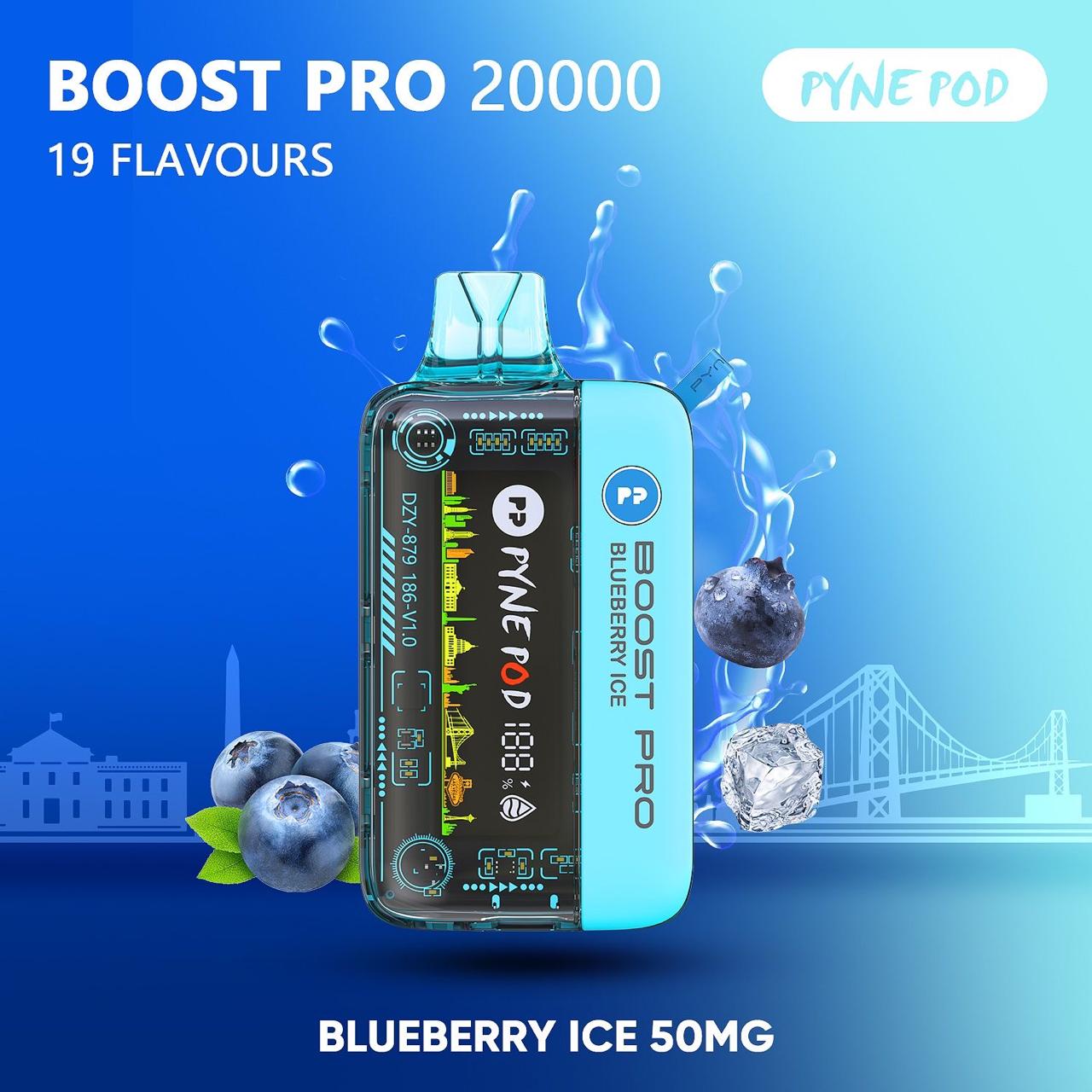 Pyne Pod Boost Pro 20000 Puffs By Pyne Brand Dubai