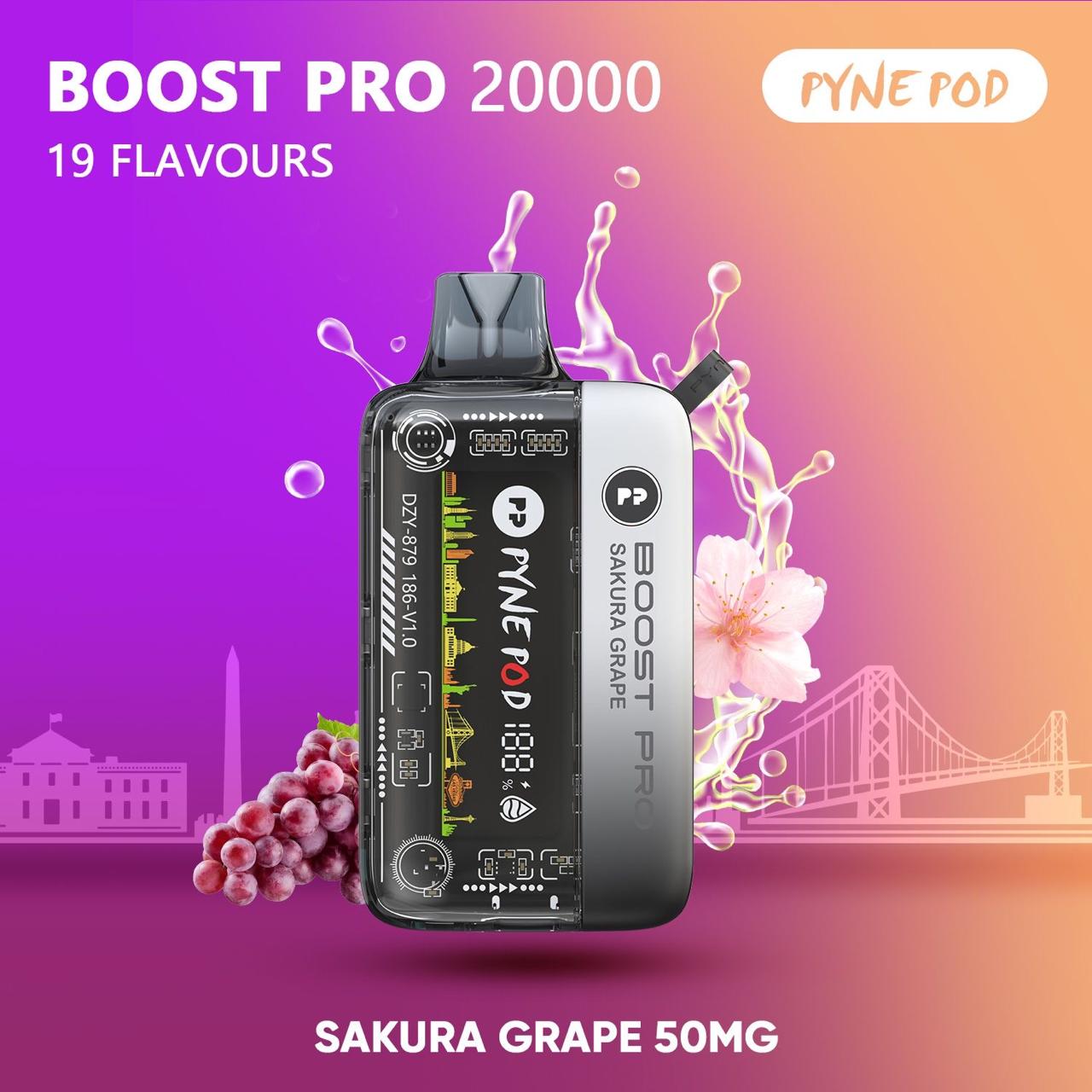 Pyne Pod Boost Pro 20000 Puffs By Pyne Brand Dubai