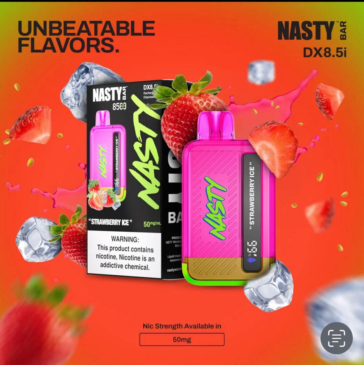 Nasty Bar 8500 Puffs Disposable Vape Online Vape Shop Dubai|