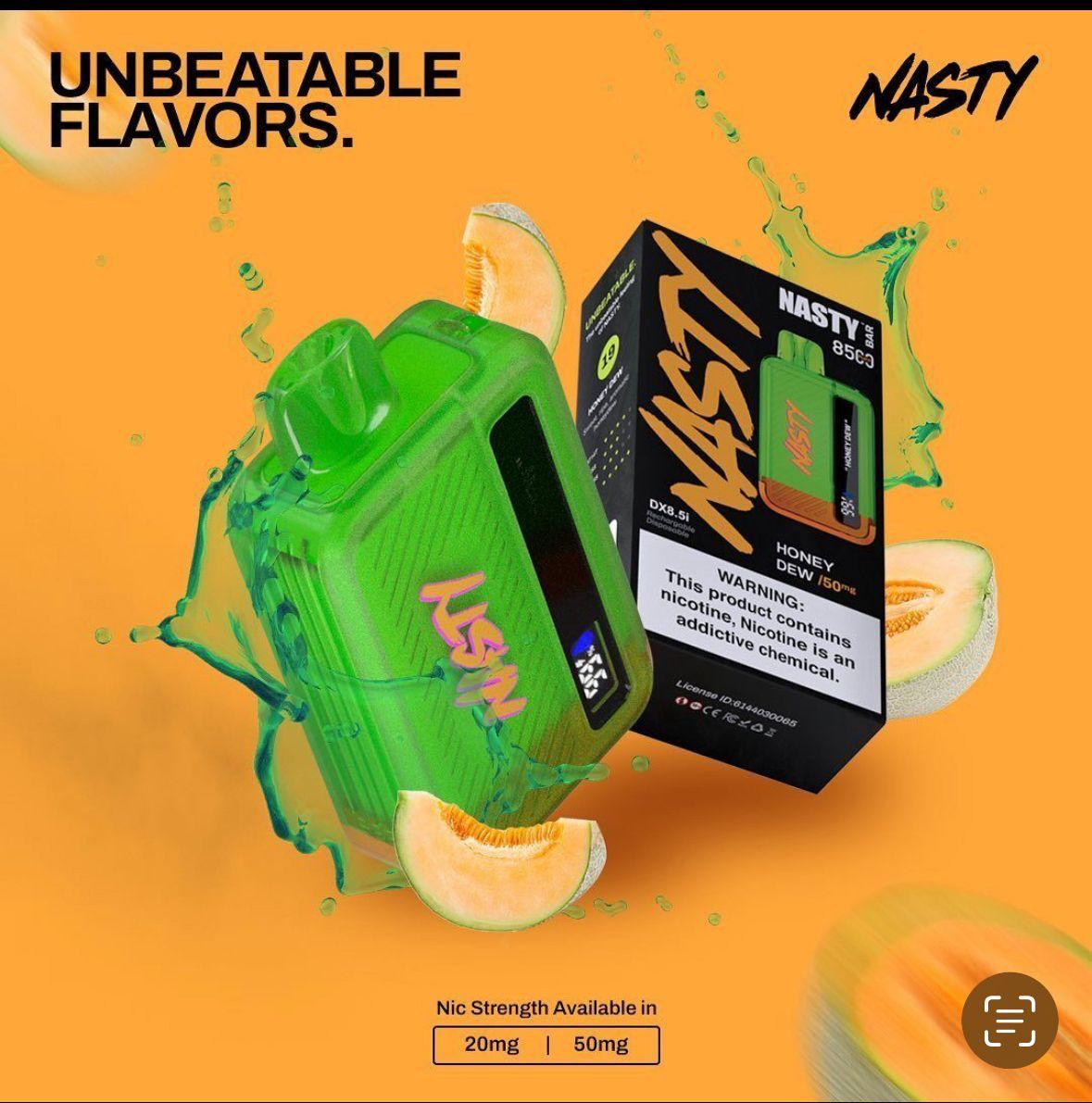 Nasty Bar 8500 Puffs Disposable Vape Online Vape Shop Dubai|