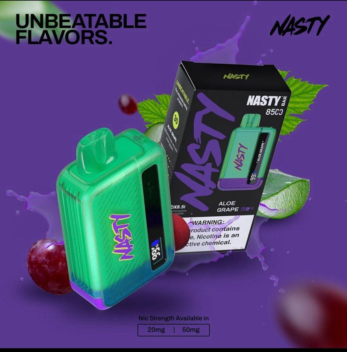 Nasty Bar 8500 Puffs Disposable Vape Online Vape Shop Dubai|