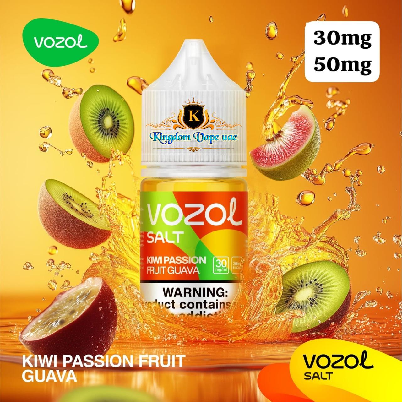 VOZOL Salt Nicotine 30mg/50mg| Bottol Size 30ml