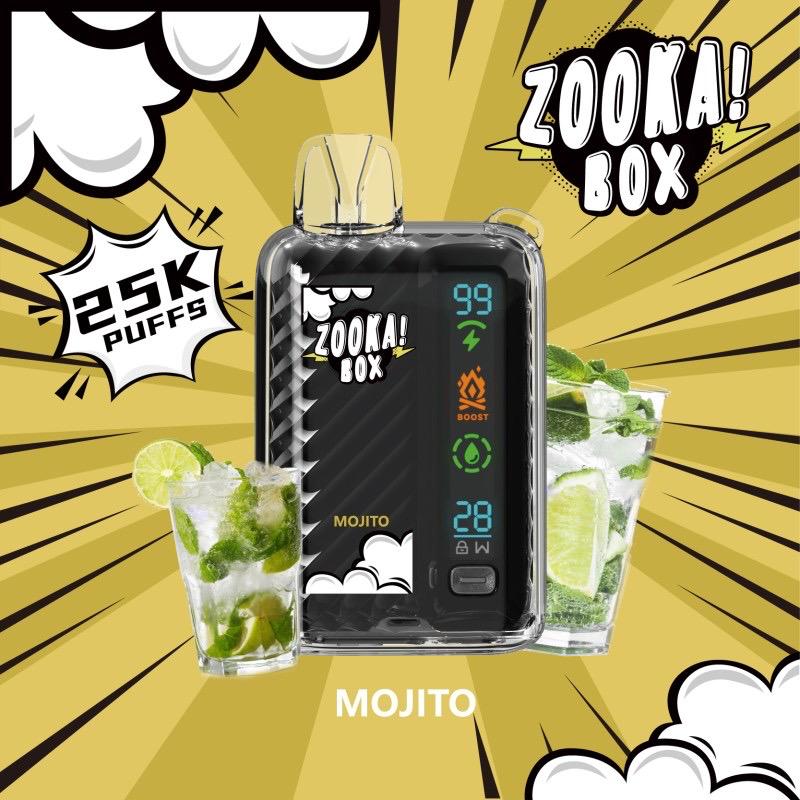 ZOOKA BOX 25000 Puffs 2% Nicotine Vape Kit Dubai