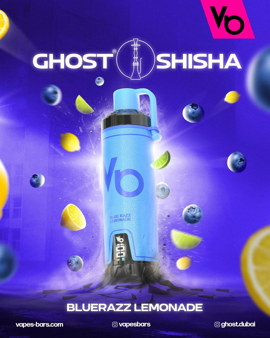 Vapes Bars Ghost Shisha 15000 Puffs Dubai