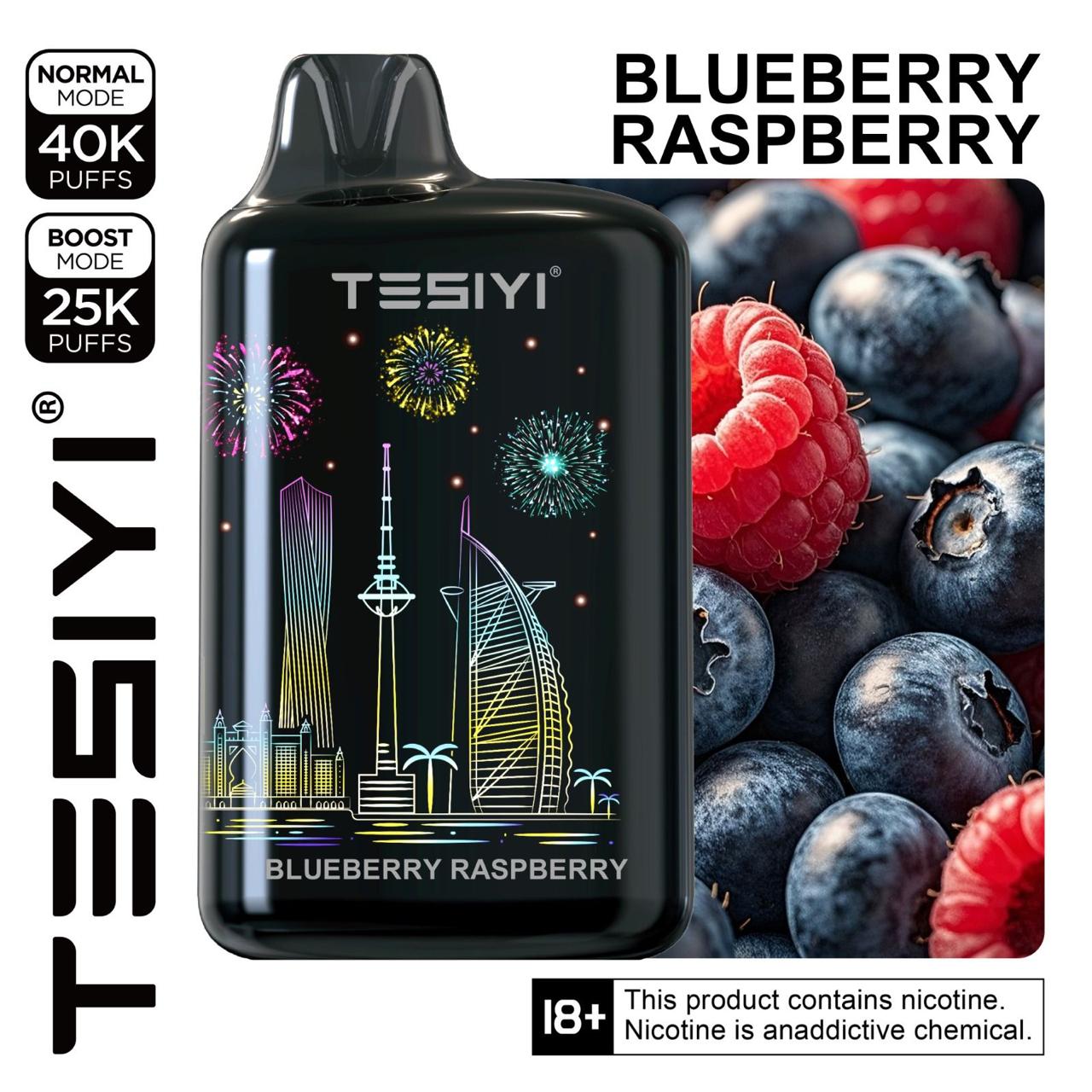 Tesiyi Ultra Max 40000 puffs With 360° LED Screen| Vapes Shop Business Bay