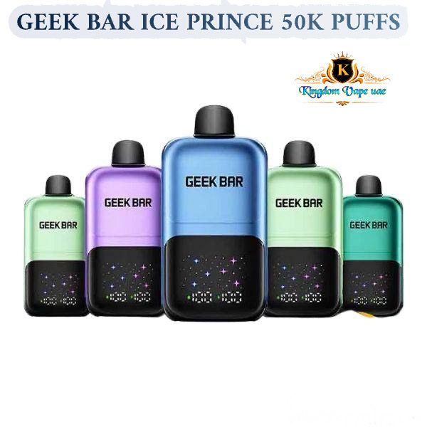 Geek Bar Ice Prince 50000 Puffs Disposable Kit Dubai Geek Bar Ice Prince 50000 Puffs Disposable Kit Dubai