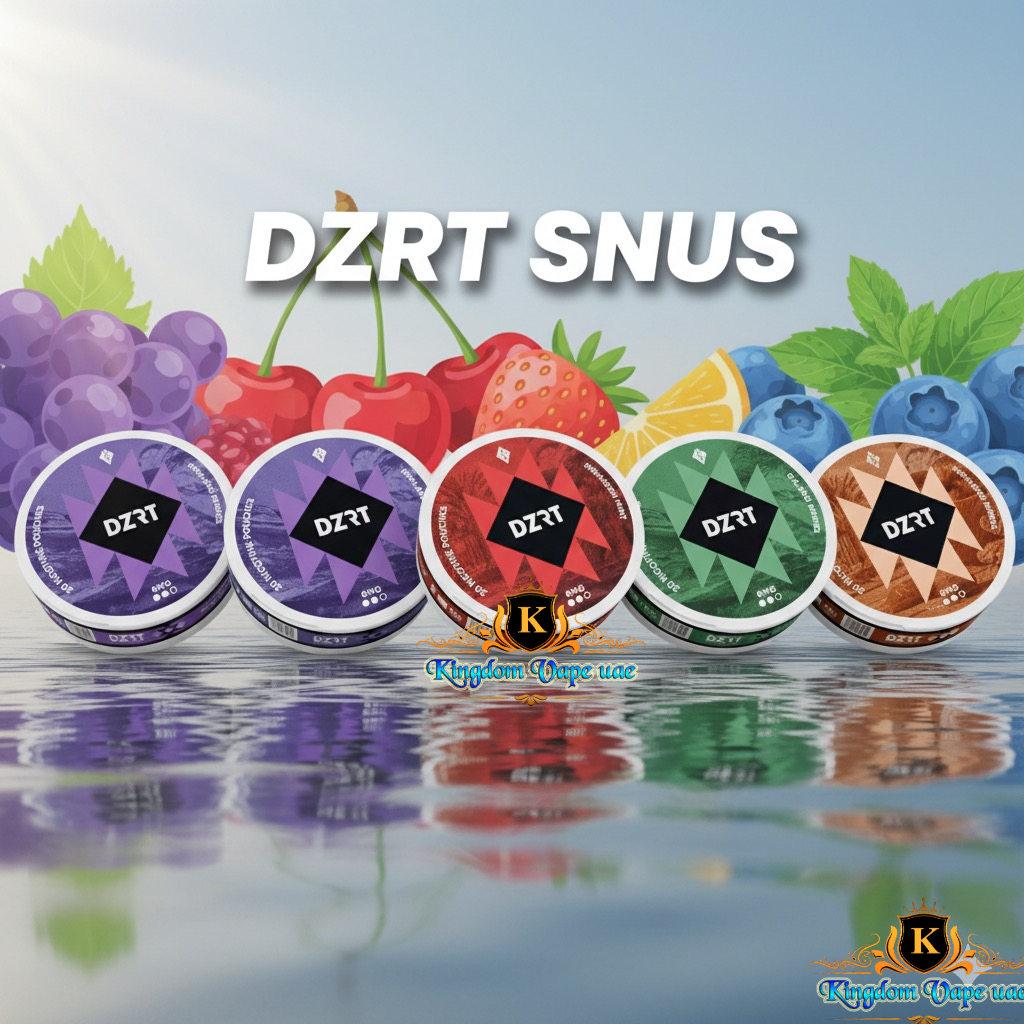 DZRT Snus Nicotine Pouches Dubai & UAE