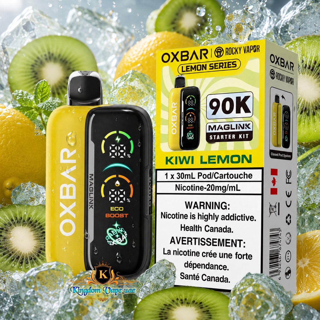OXBAR Maglink 50000 Puffs Disposable Pod & Battery in UAE