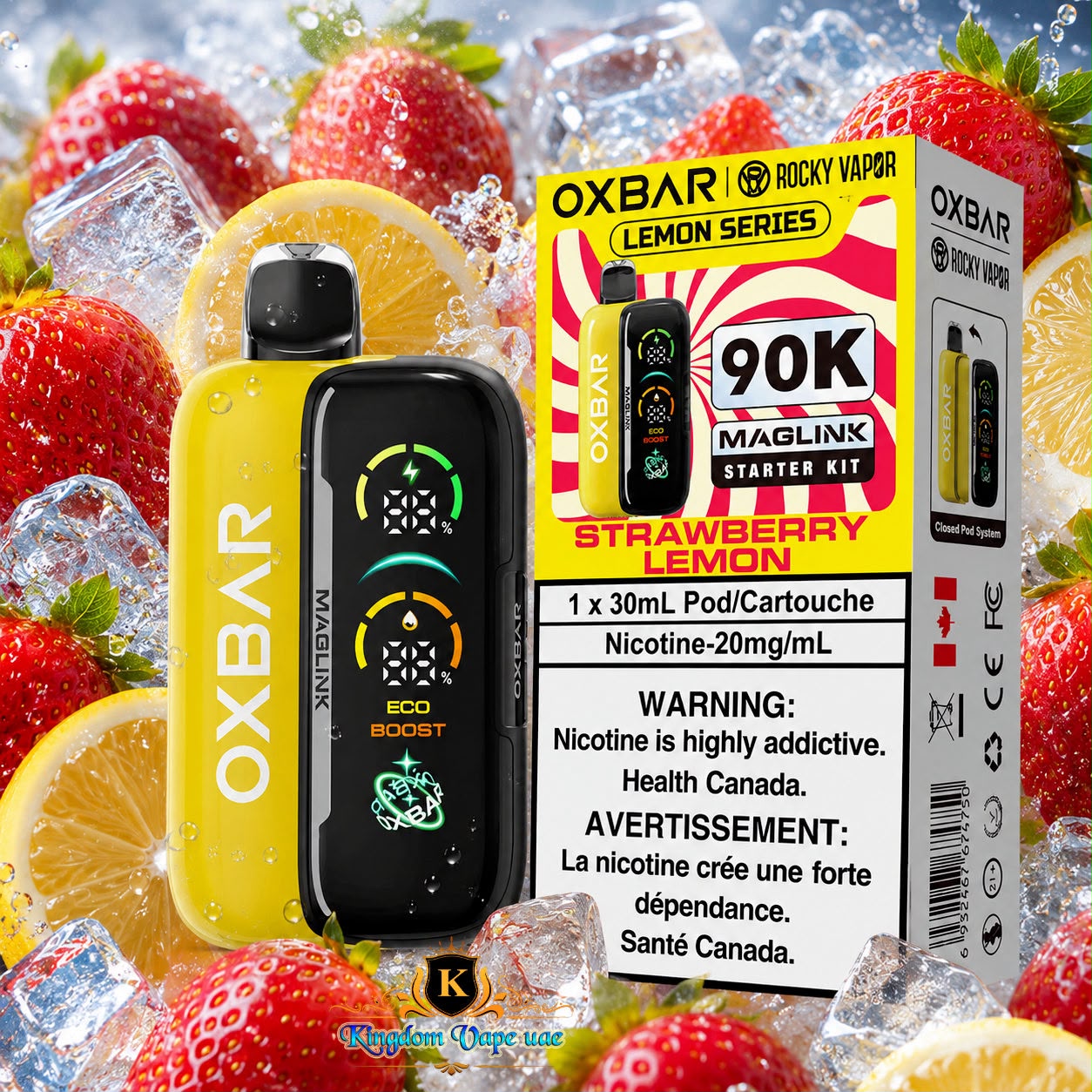 OXBAR Maglink 50000 Puffs Disposable Pod & Battery in UAE