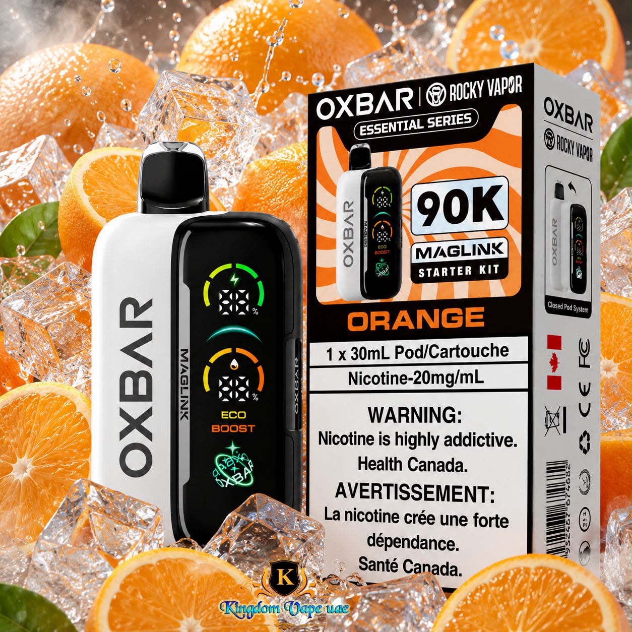OXBAR Maglink 50000 Puffs Disposable Pod & Battery in UAE