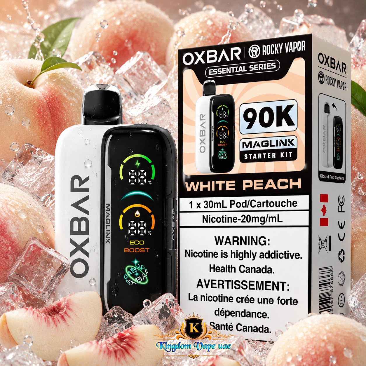 OXBAR Maglink 50000 Puffs Disposable Pod & Battery in UAE