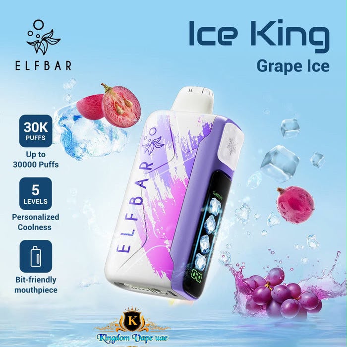 Elf Bar Ice King 30000 Puffs Disposable Vape UAE