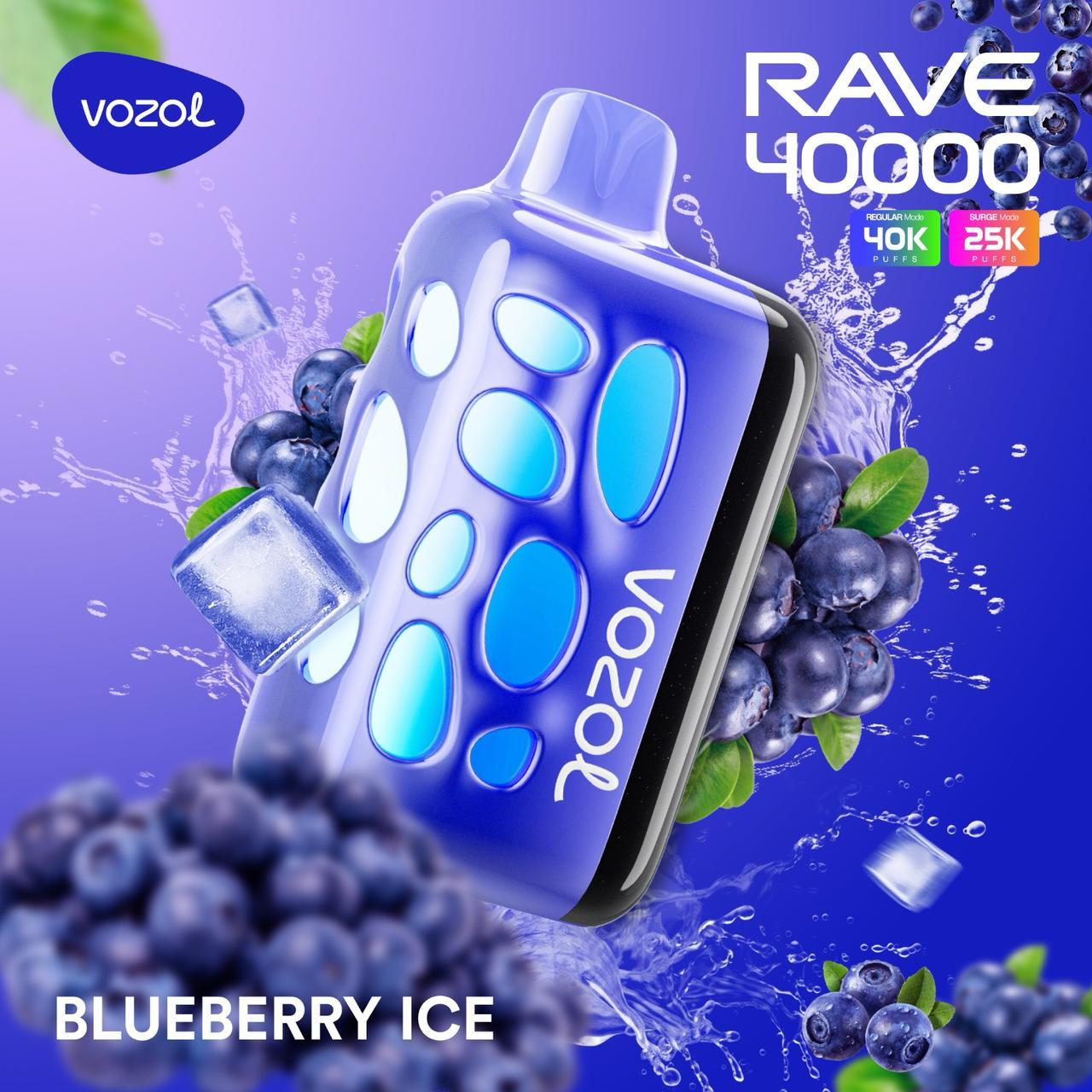 Vozol Rave 40K Puffs| Disposable Vape Dubai