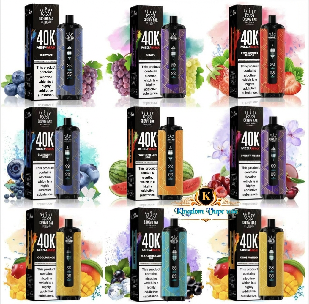 Al Fakher Crown Bar Mega Max 40000 Puffs Disposable Vape| Vape Near