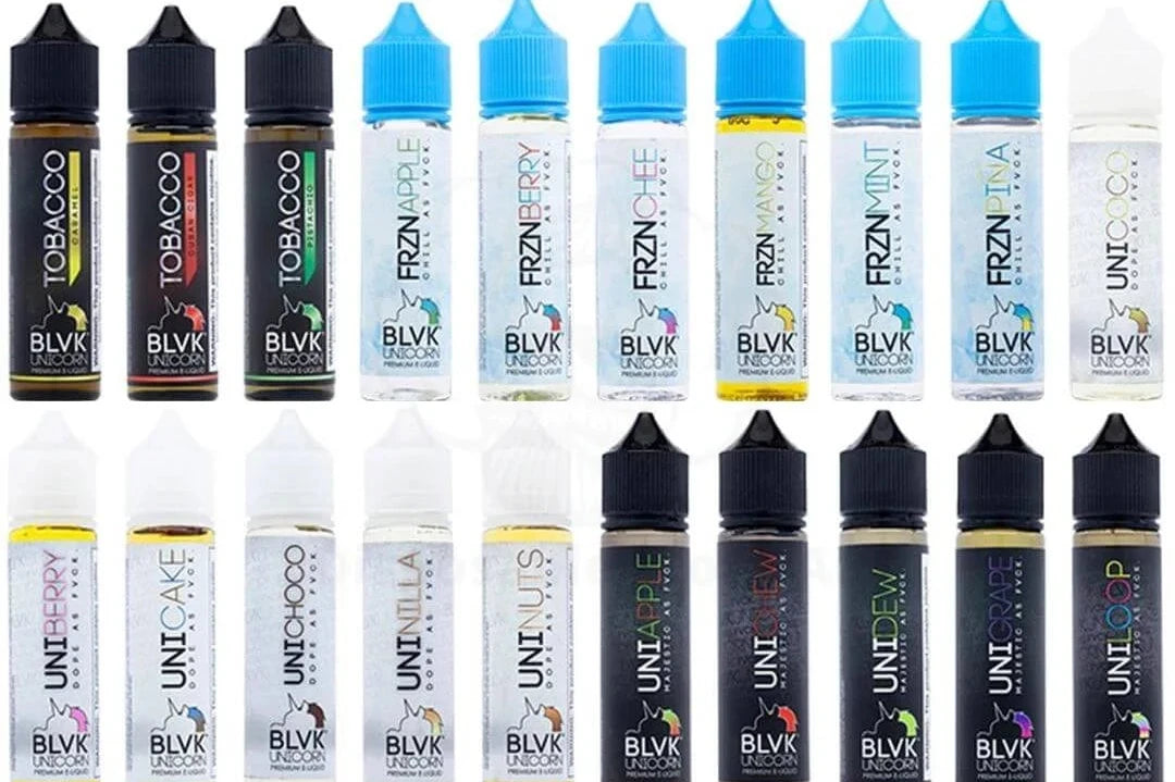 BLVK Unicorn PRIMIUM E-LIQUID 60ML All Flavors Dubai|