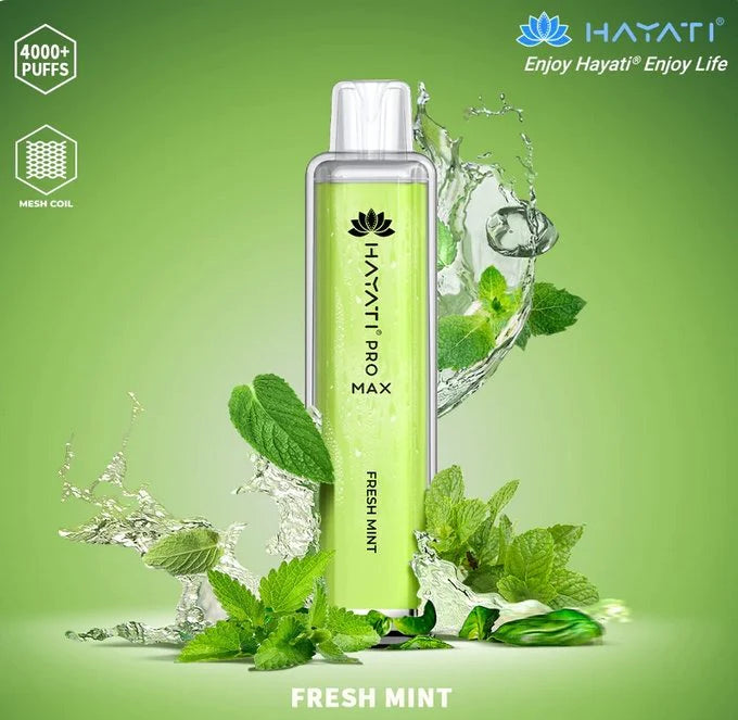 Hayati Pro Max 4000 Puffs Kit | Zero Nicotine| Dubai Hayati Pro Max 4000 Puffs Kit | Zero Nicotine| Dubai